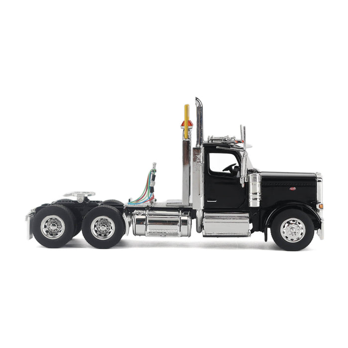 1:50 Peterbilt Model 589 131-inches-BBC Day-Cab Tandem-Axle Truck Tractor (black color)