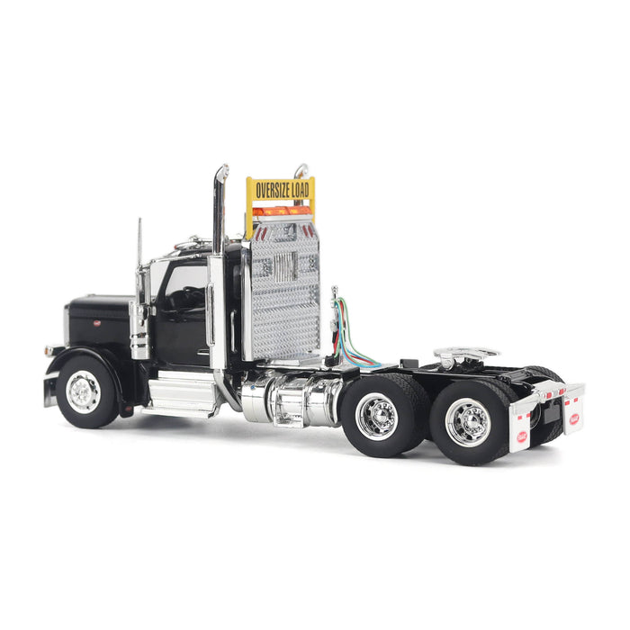 1:50 Peterbilt Model 589 131-inches-BBC Day-Cab Tandem-Axle Truck Tractor (black color)