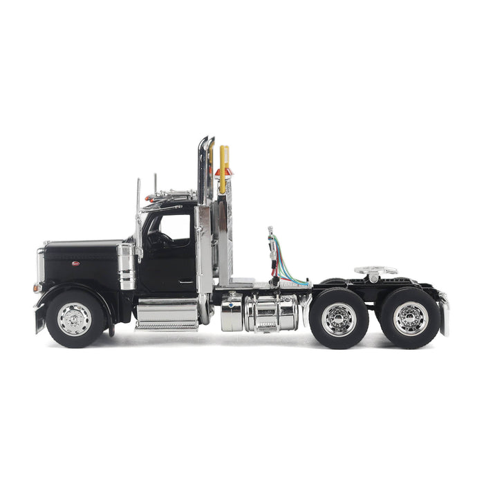 1:50 Peterbilt Model 589 131-inches-BBC Day-Cab Tandem-Axle Truck Tractor (black color)