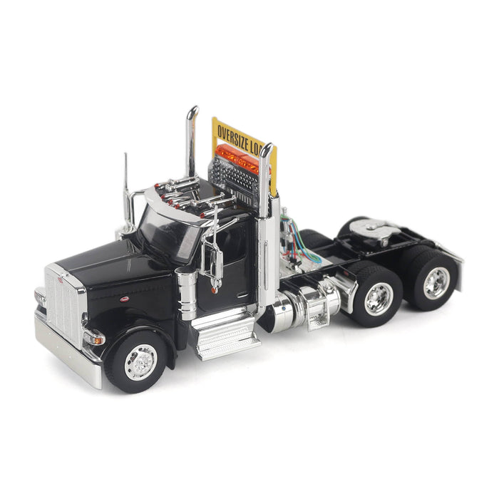 1:50 Peterbilt Model 589 131-inches-BBC Day-Cab Tandem-Axle Truck Tractor (black color)