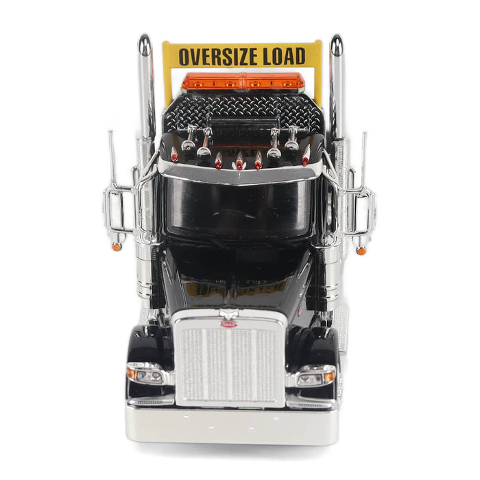 1:50 Peterbilt Model 589 131-inches-BBC Day-Cab Tandem-Axle Truck Tractor (black color)