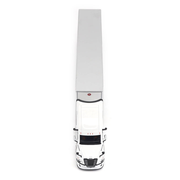1:64 Freightliner Cascadia Gen-5 (‘2025) Tractor (Winter-White) and Great Dane Champion 53ft Dry Cargo Trailer (White)