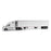 1:64 Freightliner Cascadia Gen-5 (‘2025) Tractor (Winter-White) and Great Dane Everest 53ft Reefer Trailer (White)