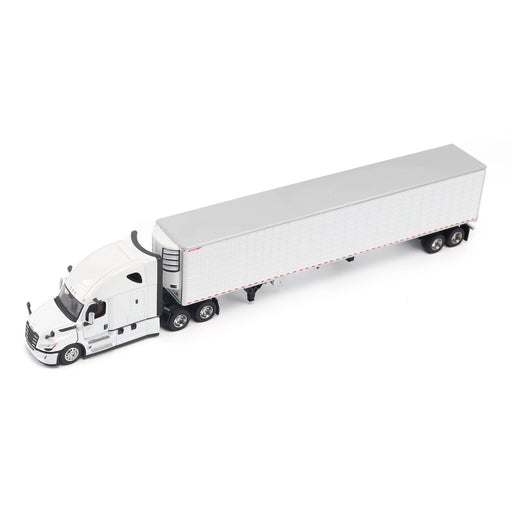 1:64 Freightliner Cascadia Gen-5 (‘2025) Tractor (Winter-White) and Great Dane Everest 53ft Reefer Trailer (White)