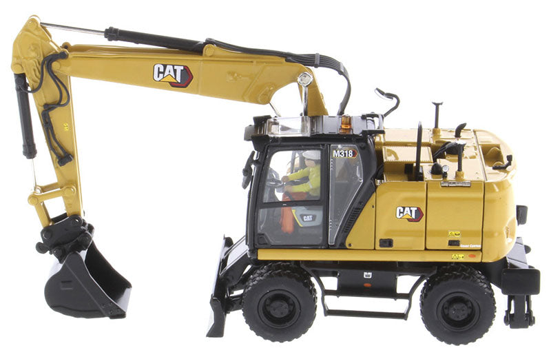 1:50 Cat M318 Wheeled Excavator