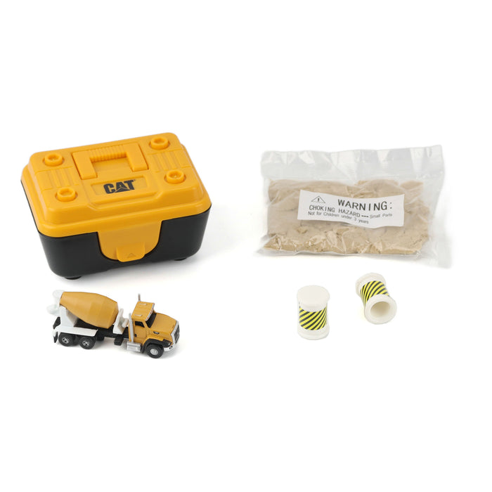 Cat Micro CT660 Dump Truck with Accessories in Tool Box