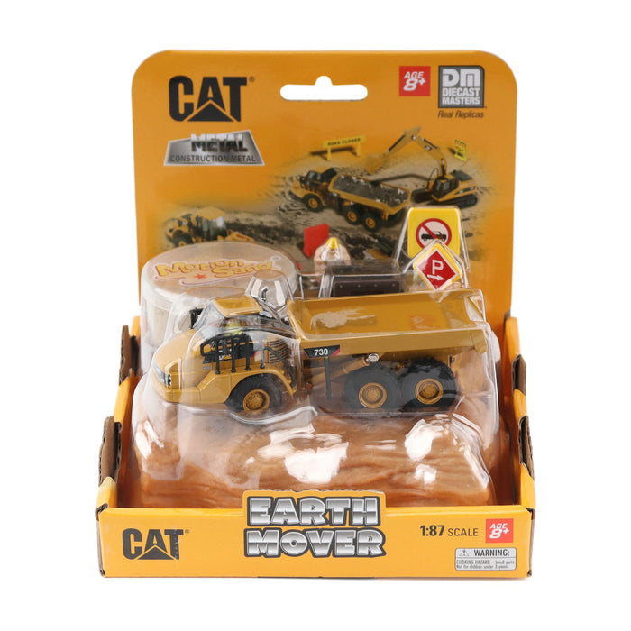1:87 Cat 730 Articulated Truck Earth Mover Playset
