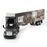 1:64 Black Peterbilt with Caterpillar Mural Trailer