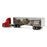 1:64 Red Peterbilt with Caterpillar Mural Trailer