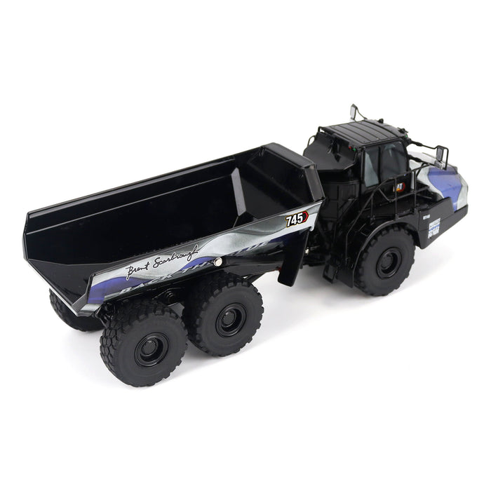 1:50 Cat 745 Articulated Truck for Brent Scarbrough & Co. with special "Back the Blue" Decoration
