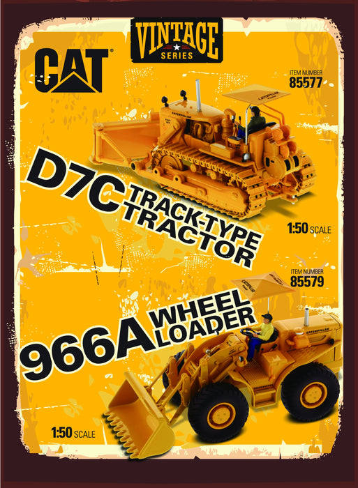 1:50 CAT D7C Track Type Tractor