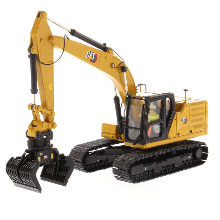 1:50 Cat 323 Hydraulic Excavator with 4 new work-tools - Next Generation