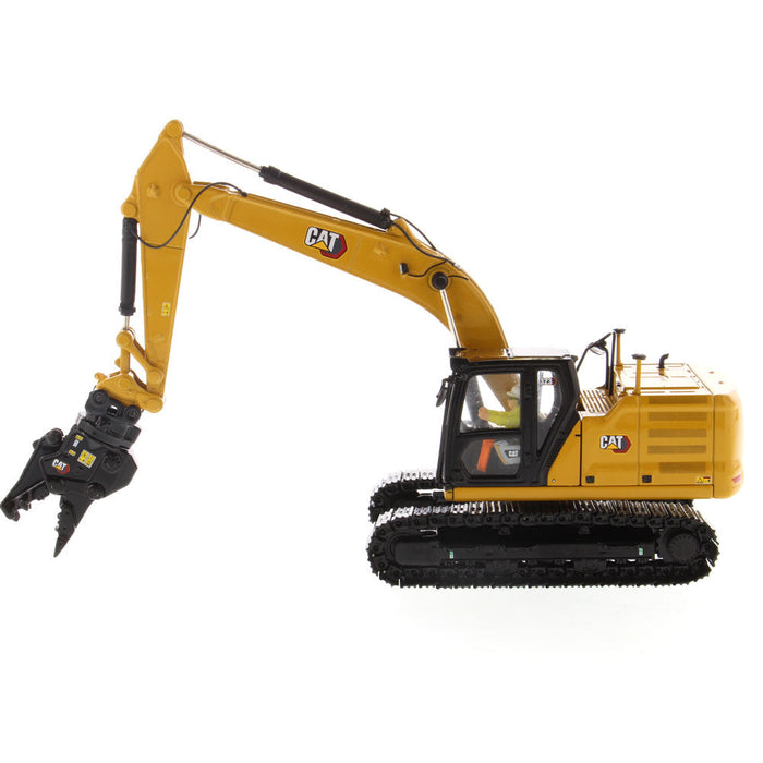 1:50 Cat 323 Hydraulic Excavator with 4 new work-tools - Next Generation