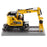 1:50 Cat M323F Railroad Wheeled Excavator - Safety Yellow Version