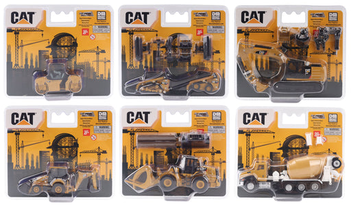 1:64 Cat Diecast models Series II Assortment (1pc each of 84681CS/84682CS/84683CS/84684CS/84642CS/84640CS assorted, 6pcs per carton)