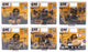 1:64 Cat Diecast models Series II Assortment (1pc each of 84681CS/84682CS/84683CS/84684CS/84642CS/84640CS assorted, 6pcs per carton)