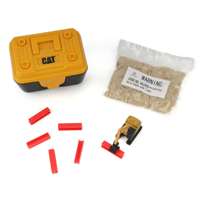 Cat Micro 320 Hydraulic Excavator Grapple with Accessories in Tool Box