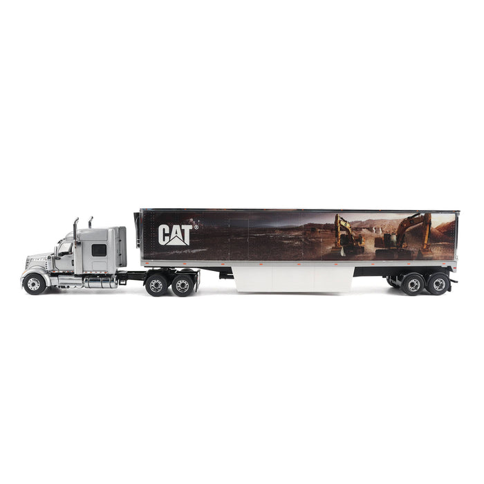 1:50 International Lonestar Sleeper with Cat Mural Trailer