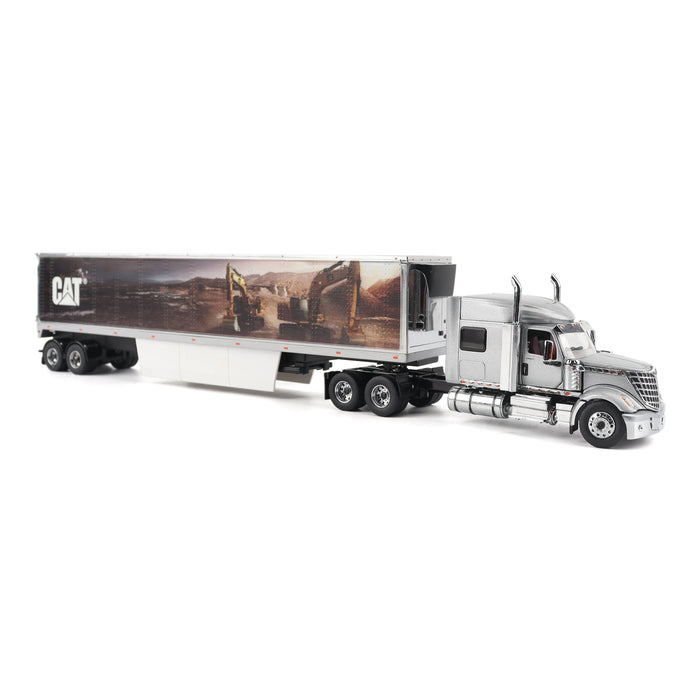 1:50 International Lonestar Sleeper with Cat Mural Trailer