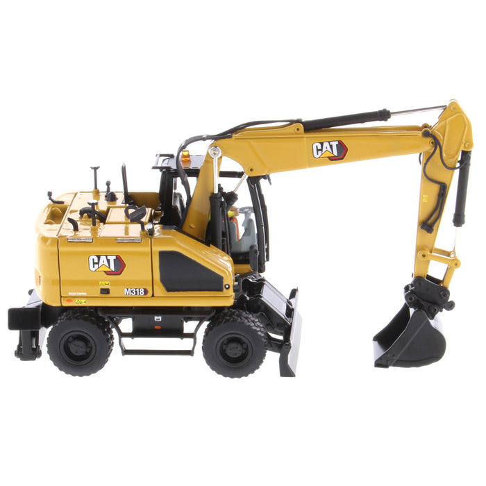 1:50 Cat M318 Wheeled Excavator