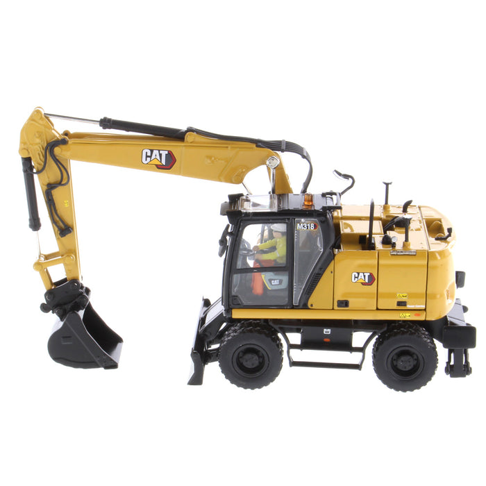 1:50 Cat M318 Wheeled Excavator