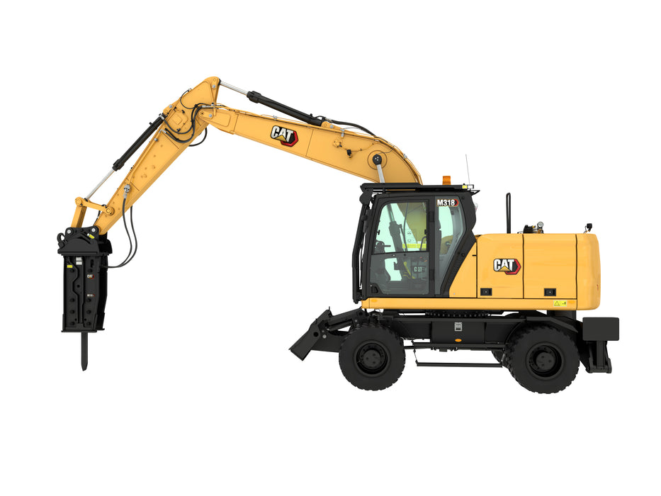 1:50 Cat M318 Wheeled Excavator