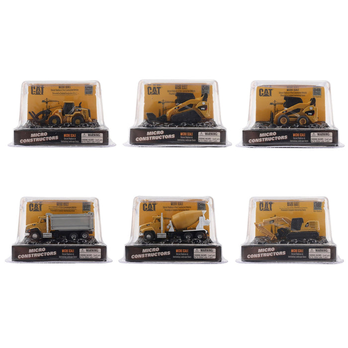 12 CAT Micro Constructors Assortment Series II in PDQ (2pcs each of assorted, total 12pcs)