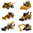 24 pcs Assortment Pack Micro Constructor in Clear Display Box (4 pcs each of 85970DB, 85973DB, 85974DB, 85978DB, 85982DB, 85983DB)