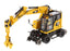 1:50 Cat M323F Railroad Wheeled Excavator - Safety Yellow Version