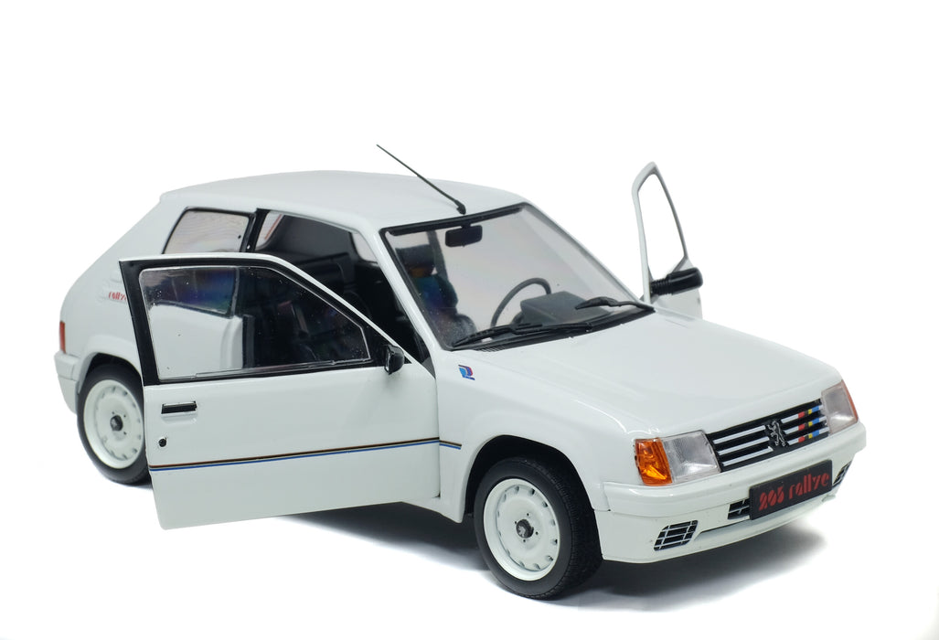 1:18 Scale PEUGEOT 205 MK.1 RALLYE BLANC MEIJE 1988