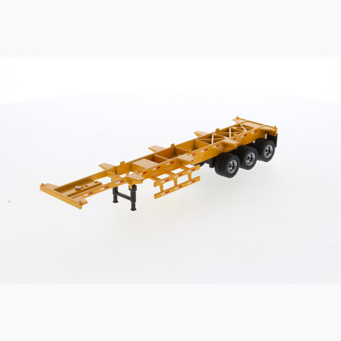 1:50 40' Skeleton Trailer - Safety Guards - Yellow