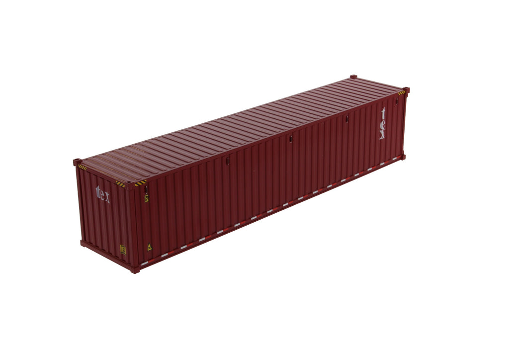 1:50 40' Dry Goods Sea Container Color - TEX (No Forwarder Printed)