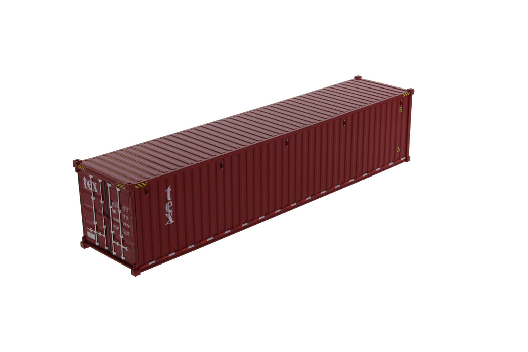 1:50 40' Dry Goods Sea Container Color - TEX (No Forwarder Printed)