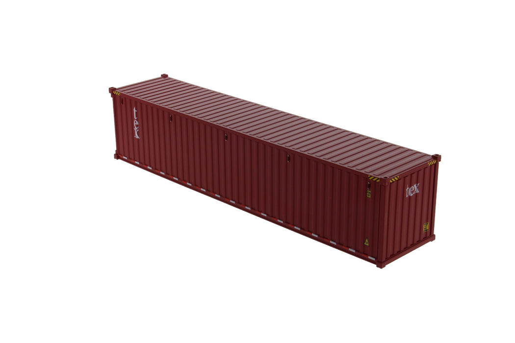 1:50 40' Dry Goods Sea Container Color - TEX (No Forwarder Printed)