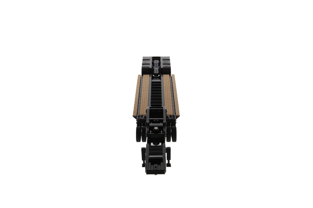 1:50 XL 120 Low-Profile HDG Trailer (Outrigger Style) with Jeep and 2 Boosters