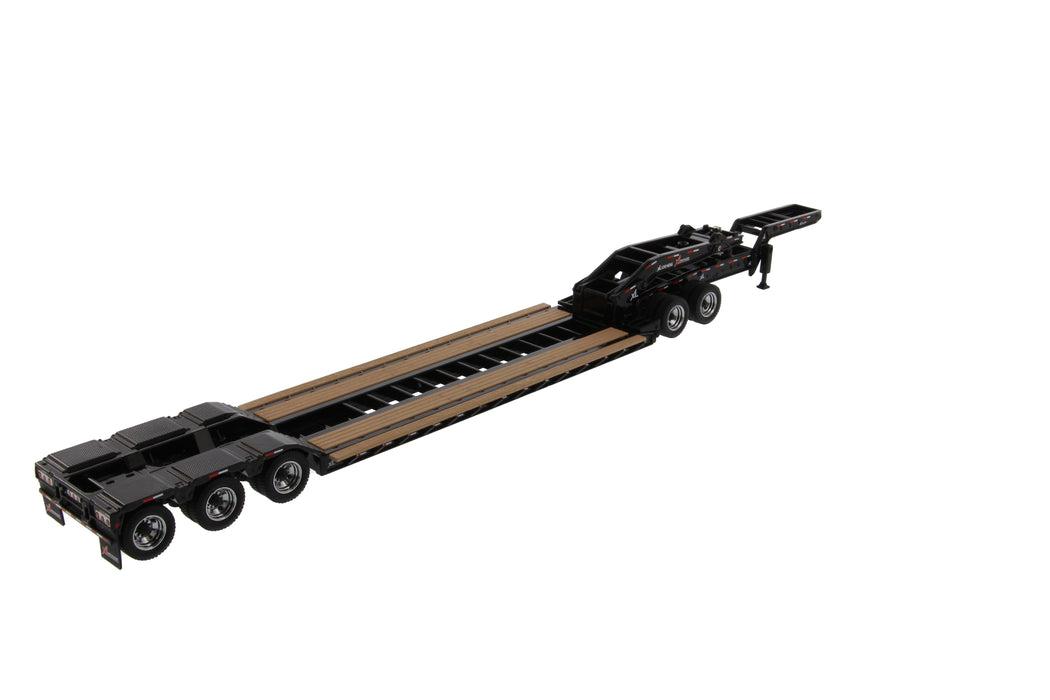 1:50 XL 120 Low-Profile HDG Trailer (Outrigger Style) with Jeep and 2 Boosters