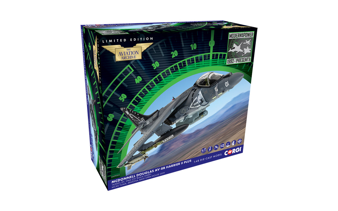 McDonnell Douglas AV-8B+ Harrier II - 165001/01 - VMA-214 'Black Sheep'
