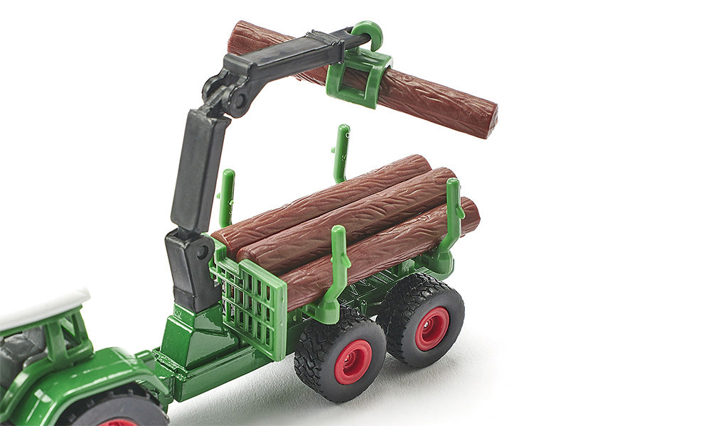 Tractor With Forestry Trailer