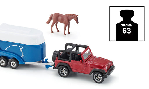 Jeep With Horse Trailer