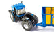 New Holland Tractor with Silage Trailer