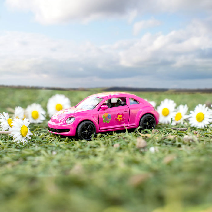 VW The Beetle pink