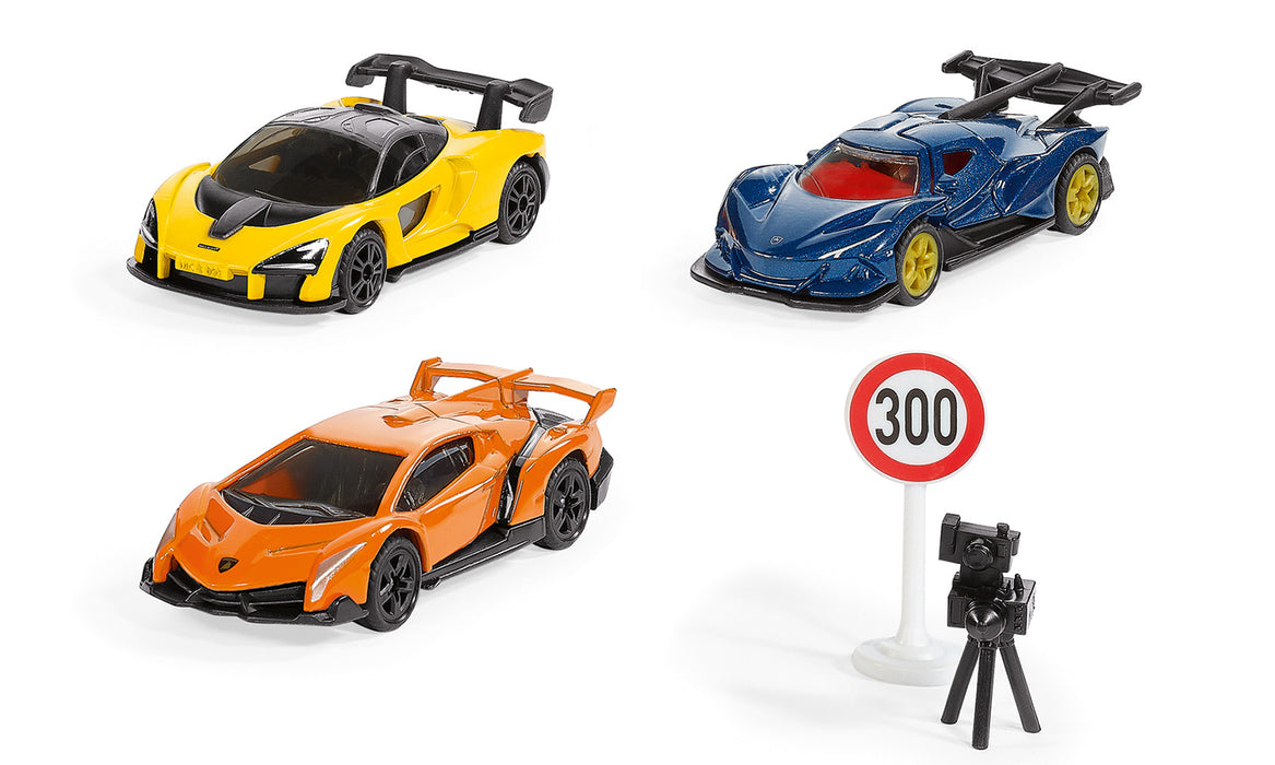 Gift Set Supercars (Lamborghini Veneno, Apollo I.E.,McLaren Senna)