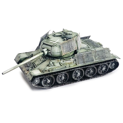 T-34/85 w/Bedspring Armor (Winter Thaw Version) (1:72 Scale)