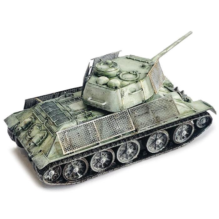 T-34/85 w/Bedspring Armor (Winter Thaw Version) (1:72 Scale)