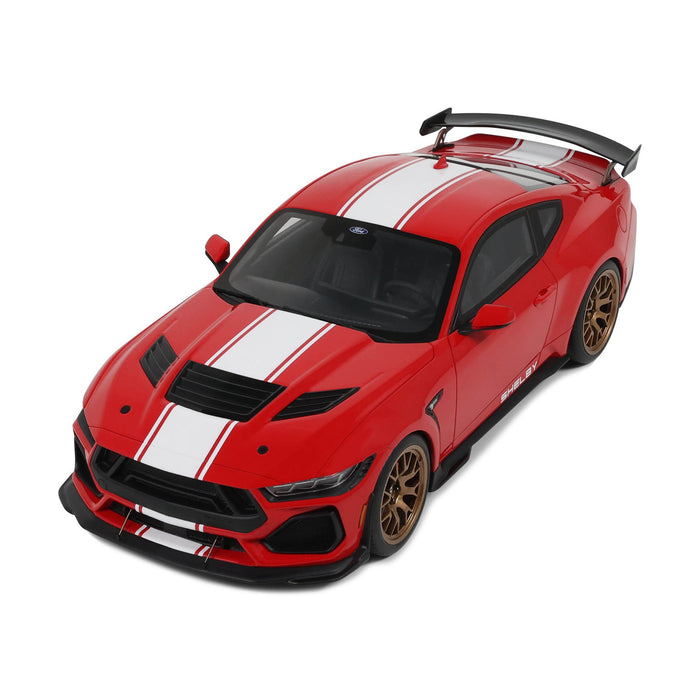 1:18 SHELBY MUSTANG SUPERSNAKE RACE RED 2025