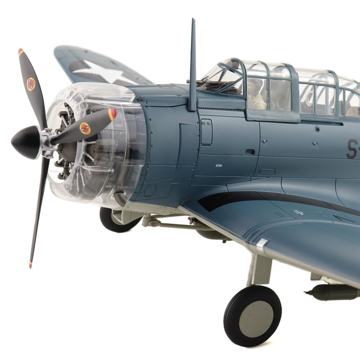 SBD-3 Dauntless "Dusty Kleiss" BuNo. 3232, S-7, Scouting Six, USS Enterprise, 4th June, 1942