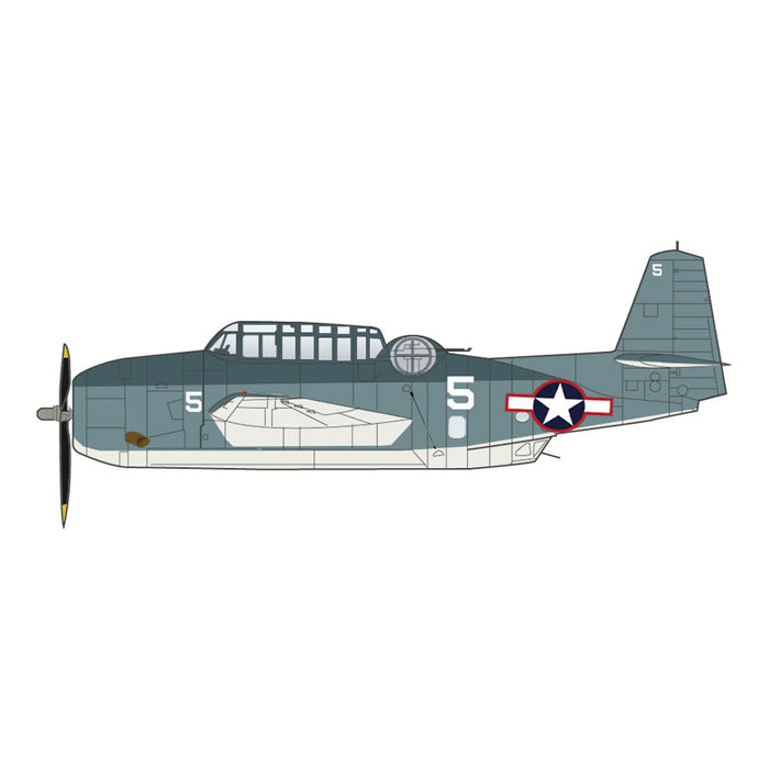 TBF-1 Avenger white 5, USS Ranger, 9 Sept 1943