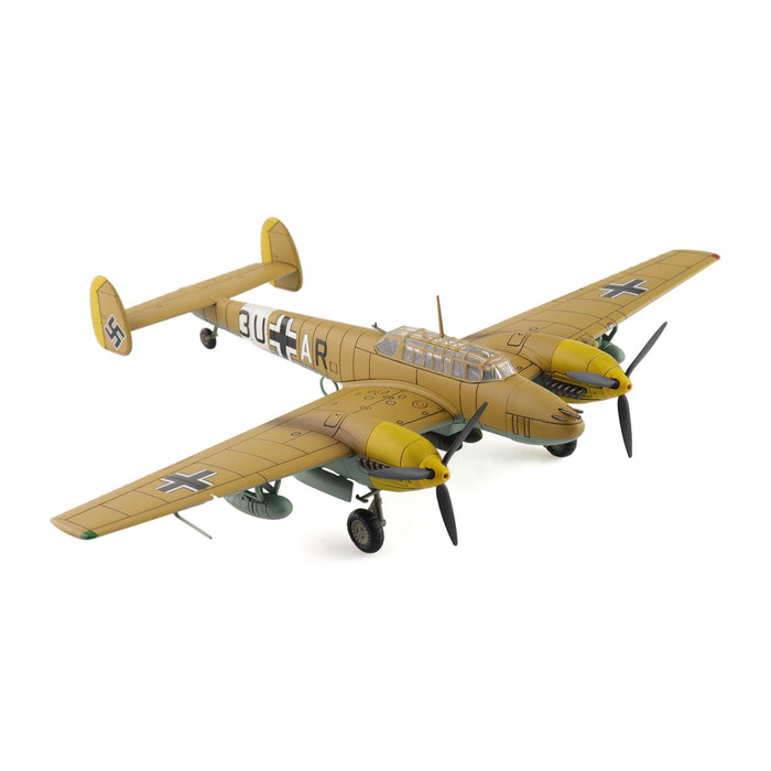 BF 110E-2 3U+AR, 7./ZG 26, Italy 1941 (special weathered version)