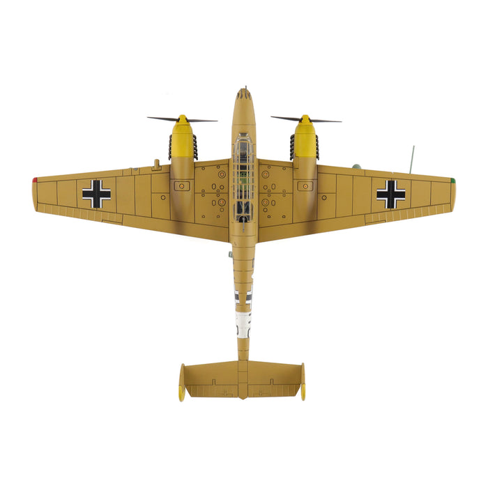 BF 110E-2 3U+AR, 7./ZG 26, Italy 1941 (special weathered version)