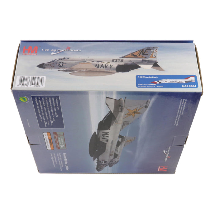 F-4E Thunderbirds USAF, 1973/74 season (w/decals for No.1 to 7 planes)